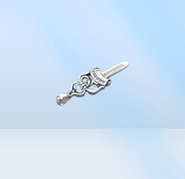 Pendant Luxury Design Necklace Fashion Jewellery Bar Male Domineering 925 Sterling Silver Holy Sword Quan Zhilong Same Ch Original R5210954