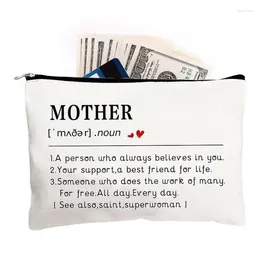 Storage Bags Linen Makeup Bag Canvas Cosmetic Pencil Thermal Transfer Zipper Pouch Plain For Travel