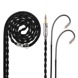 Accessories NiceHCK JIALAI JLDT2 Cost Effective OCC HiFi Cable Upgrade Replace Wire 3.5/2.5/4.4mm MMCX/QDC/0.78mm 2Pin For NRA ZEX ZAS DQ6