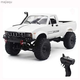 Electric/RC Car C24-1 RC CAR TRACK 1/16 Nivå off-road RC Truck Climbing Speed ​​Model Toy Throttle and Steering Control 2.4 GHz RC Truckl2404