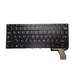 Laptop Replacement Keyboard For YEPO 737A English US MB27716008-BZ MB27716014-BZ YXT-NB93-48 black without frame new version 2