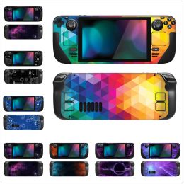 Accessories PlayVital Full Set Protective Skin Decal for Steam Deck Console Custom Stickers Vinyl Cover for Steam Deck Handheld Gaming PC