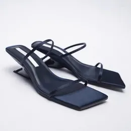 Casual Shoes Summer Fashion Roman Style Wedge Sandals With Strap Women All-Matching Open Toe Medium Thickness High Heel