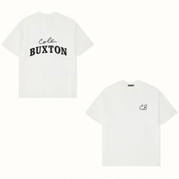 Cole Buxton T Shirt Men's T-shirts Cole Buxton Summer Spring Loose Green Grey White Black T Shirt Men Women High Quality Classic Slogan Print Top 584