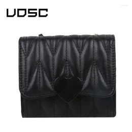 Shoulder Bags UOSC Fashion Female Bag 2024 Summer Love Buckle Hand For Women Ladies Trend Diagonal Chain Mini