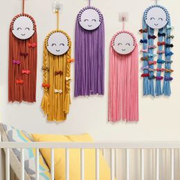 Racks Hanging Wall Headband Holder For Girls Felt Hairbands Organiser Hair Bow Storage Hairpins Hair Accessories Display Stand