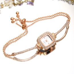 2024 Designer Bracelet with Diamond Bracelet Watch Simple and Fashionable Small dial Quartz Watch Jewlery Designer for Women.