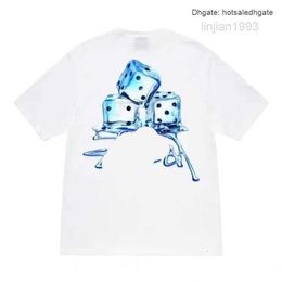 Luxury Fashion Brand SY Classic Mens And Womens T Shirt Angel Rabbit Dinosaur Dice 8 Ball Short Sleeve Tee B16I