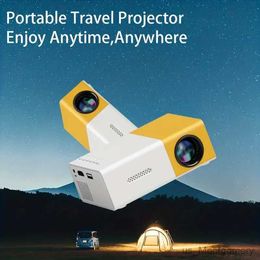 Projectors YG300 high-definition plug-in phone projector supporting 1080P high-definition TV USB TF SD outdoor home Theatre movie pro