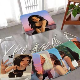 Pillow Anime Fashion Sexy Girl Modern Minimalist Style Seat Pad Household Soft Plush Chair Mat Winter Office Bar Pads