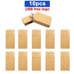 Drives 10pcs/lot Customise Wooden Free Usb Pen Drive 4gb 8gb Usb 2.0 Stick 16gb 32gb Flash Drive Exquisite Wood Photography Gift