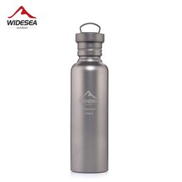 Widesea Camping Cup Water Bottle 750ml Sport Kettle Running Motivational Outdoor Ultralight Hiking Drink Mug Cycling 240416