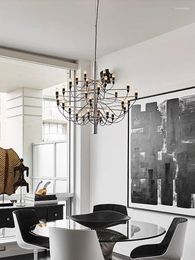 Chandeliers Modern Nordic Full Sky Star Pendant Lamps French Lobby Living Room Restaurant Villa Staircase Romantic Decor Chandelier E14