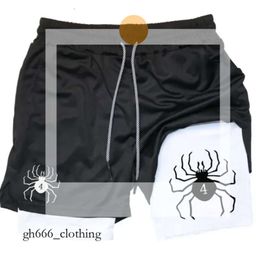 Anime Hunter X Hunter Gym Shorts for Men Breathable Spider Performance Shorts Summer Sports Fitn Workout Jogging Short Pants H4yf# 170