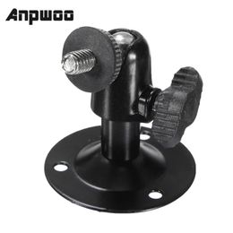 ANPWOO New Wall Mount Bracket Installation Metal Holder Secure Rotary CCTV Camera Stand For Security Surveillance Camera