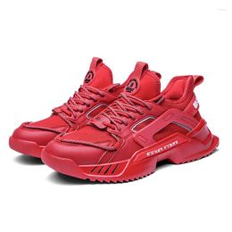 Casual Shoes Men's Nice For Sneakers High-quality Men Lace-up Breathable Running Plus Size 39-45