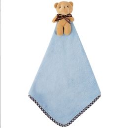 Bear Creative Towel Kitchen thickened absorbent hangable hand towel coral velvet towel hand towel