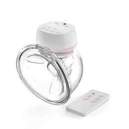 Breastpumps Lightweight wearable electric breast pump with LED display screen and remote control in 3-mode ultra-low noise mode 240424