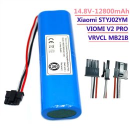 Batteries 100% brand new. 14.8V 12800mah 18650 lithium battery suitable for viomi V2 pro vrvclmb21b and Xiaomi styj02ym.