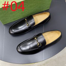 2023 Man Formal Designer Luxurious Dress Shoes Spring Autumn Slip On Men Wedding Shoes Smart Business Office work for Men Shoes