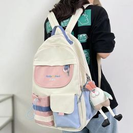 School Bags Cute Female College Backpack Trendy Girl Harajuku Travel Bag Kawaii Ladies Student Fashion Women Laptop Book