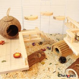 Tunnels Hamster Cage Guinea Pig Pet Rat Tubes Tunnels Play Toys Plat Stairs Hamster Syrian Hamster Small Pets Accessories