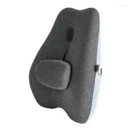 Pillow Memory Foam Lumbar Desk Chair Back Support Ergonomic Firm