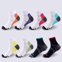 New designer Breathable Compression Ankle Anti-Fatigue Plantar Fasciitis Heel Spurs Pain Short Sock Running Socks For Men Women Accessories