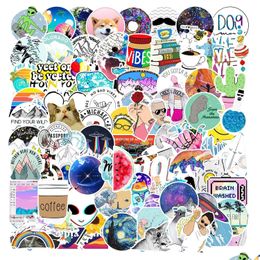 Car Stickers 103Pcs Little Fresh Iti Sticker For Ers Skateboard Snowboard Motorcycle Bike Laptop Styling Drop Delivery Automobiles Mot Otlig