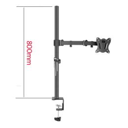 Mount 800mm T902180 10"27" Monitor Desktop Stand Full Motion 360 Degree steel Holder clamp base Monitor Mount Arm LCD mount 011kg