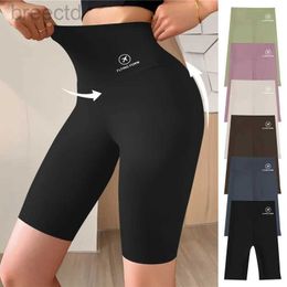 Active Shorts Sports Short Leggings Gym Fitness Push Up Shorts Women Yoga Slim Fit Half Pants Elastic High Waist Summer Thin Workout Tights d240426