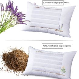 Pillow Cotton Cassia Seed Buckwheat Pillow Lavender Jasmine Health Pillow Single Pillow Flower and Grass Pillow Pillows