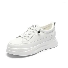 Casual Shoes Summer Women Mesh Sneakers Genuine Leather Light White Female Platform Walking Vulcanised Breathable Sport Trainers