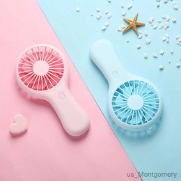 Electric Fans Mini Handheld Small Fan with Low Noise Compact and Portable USB Charging Port Three Speed Adjustable Small Fan