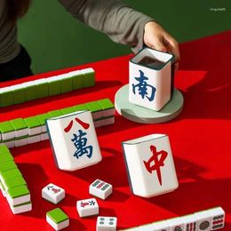 Mugs Mahjong Modelling Good Luck Ceramic Cup Personalised Creativity Chess And Card Room Mug China-Chic Year Gift Coffee