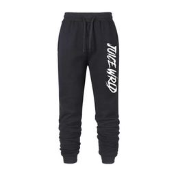 Men's Pants Mens Joggers Casual Pants Men Sportswear Tracksuit Bottoms Sweatpants Trousers Juice Wrld Letter Jogger Track Pants T240425