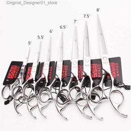 Hair Scissors Professional hair clippers 5 inches 6 inches 7 inches 8 inches Japanese stainless steel hair clippers Q240426