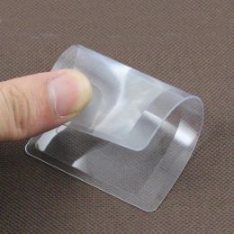 3X Microscope Magnifiers Credit Card Shape Transparent Magnifier Magnification Magnifying Fresnel LENS Made of Plastics 85x55mm AM808 LL