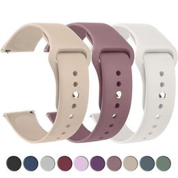 Watch Bands 20mm 22mm strap suitable for Samsung Galaxy Watch 4/5/6/pro/Classic/Active 2/Gear S3 44mm 40mm 46mm Correa bracelet GT 2/2E/3 band 240424