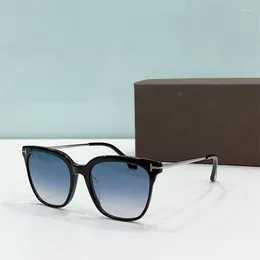 Sunglasses For Women Brand Designer 1122 Acetate Square Male Female Sun Glasses