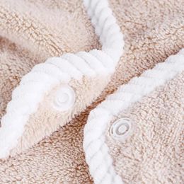 Towel Women Bath Soft Spa Wrap With Button Closure For Quick Drying Shower Robe Bathroom Bathrobe
