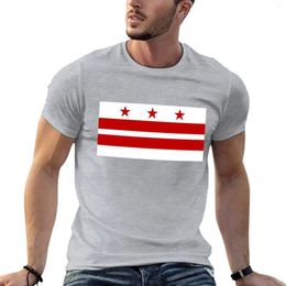 Men's Tank Tops DC Flag T-Shirt Customized T Shirts Korean Fashion Vintage Clothes Shirt Black T-shirts For Men