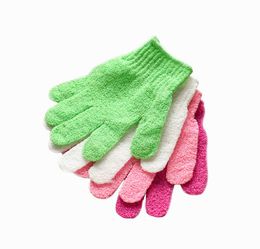Moisturising Spa Skin Care Cloth Bath Glove Exfoliating Gloves Cloth Scrubber Face Body Bath Gloves Wholes3275314