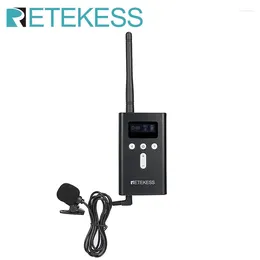 Microphones Retekess T130S Transmitter Wireless Tour Guide Transmission System For Excursion Church Training Conference Museum Factory