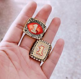 Newest Championship Series Jewellery 1985 2000 Oklahoma Sooners Championship Ring Men Gift whole 2020 Drop 4665213