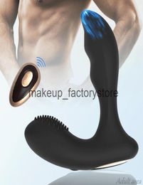 Massage Male Vibrator Remote Control Prostate Massager Male Anal Plug Vibrating Sex Toy Anal Sex GSpot Masturbation Unisex Porn A1476506