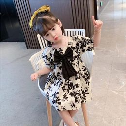 Girl Dresses Girls Daily Clothes Summer Princess Flying Sleeve Thin Kids Casual Dress Toddler Wedding For Baby