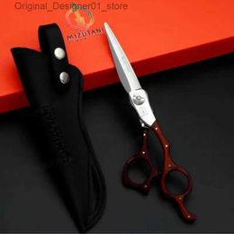 Hair Scissors New model Mizutani retro style barber 6.0 inch barber VG10 steel barber shop barber Q240426