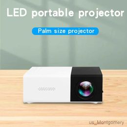 Projectors YG300 Portable mini projector high-definition television USB SD memory support outdoor movie projector