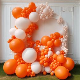 Party Decoration 132pcs Set For Birthday Balloons Streamers Decorations Latex Balloon Hanging Swirls